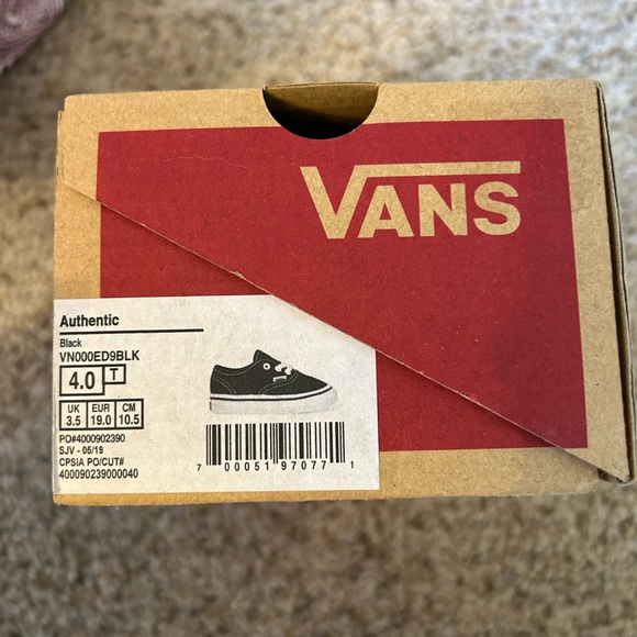 Toddler Heritage Lace Up Vans - Size 4 - Picture 6 of 6
